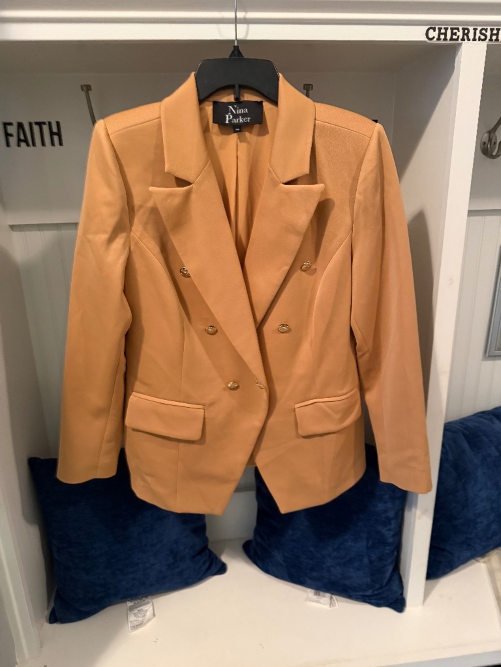 Beige Blazer Jacket